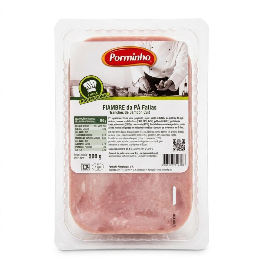 FIAMBRE PA FATIAS EMB. 500gr (cx:12 x500gr) -