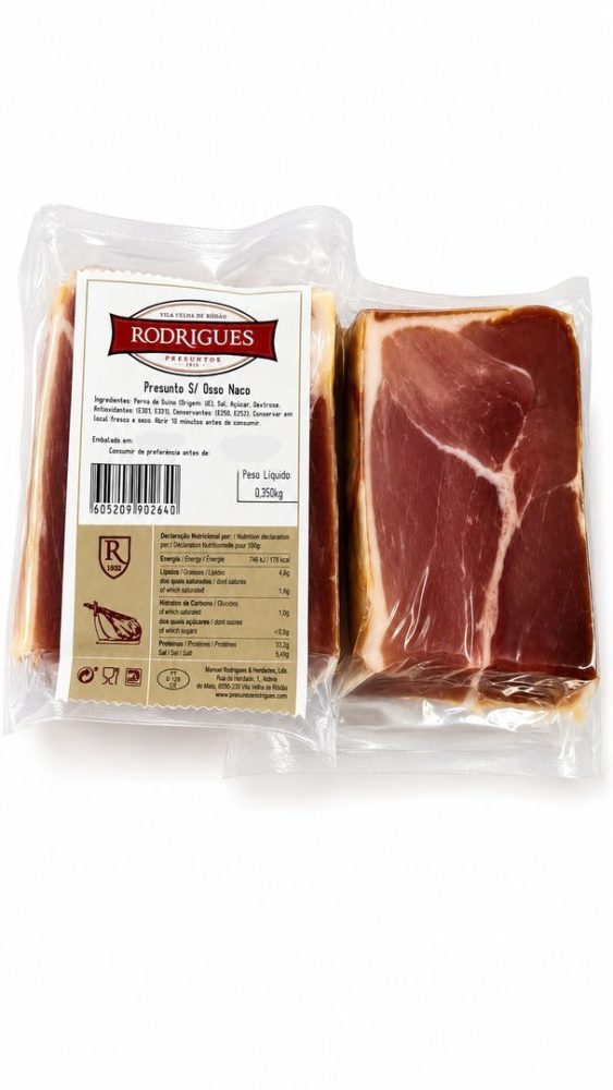 PRESUNTO NACOS 350gr P.F. (cx.20x350gr) - Rodrigues