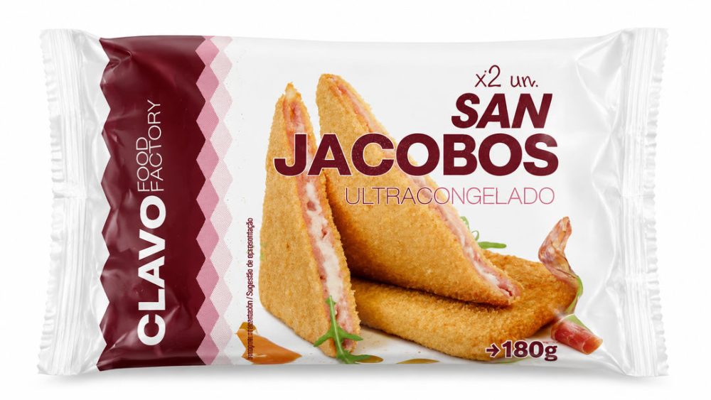 SAN JACOBO EMB. 2X2 +-180gr (CX: 6KG ) - CLAVO