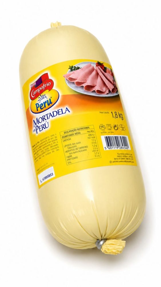 MORTADELA PERU S/AZ 1.8 KG (CX 3 UNI) * CAMPOFRIO*