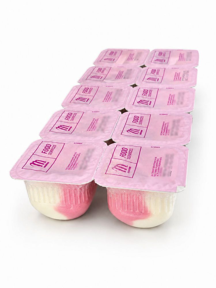 VASITOS / BARBACOAS NATA/MORANGO CX:72unX32gr