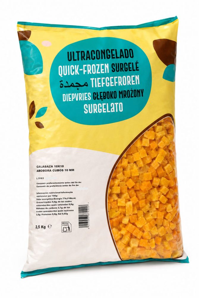 ABOBORA CUBOS SC. 2.5KG
