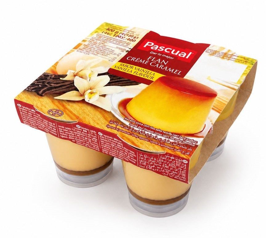 PASCUAL PUDIM FLAN (CX:6x4x100gr)