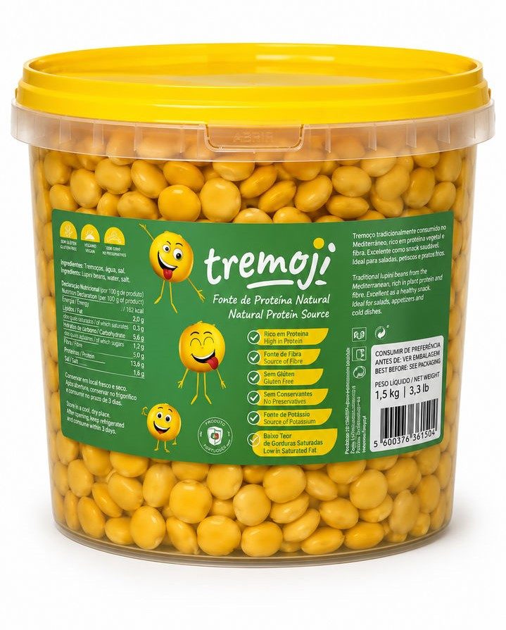 TREMOÇO EXTRA 13/15 BALDE 5KG