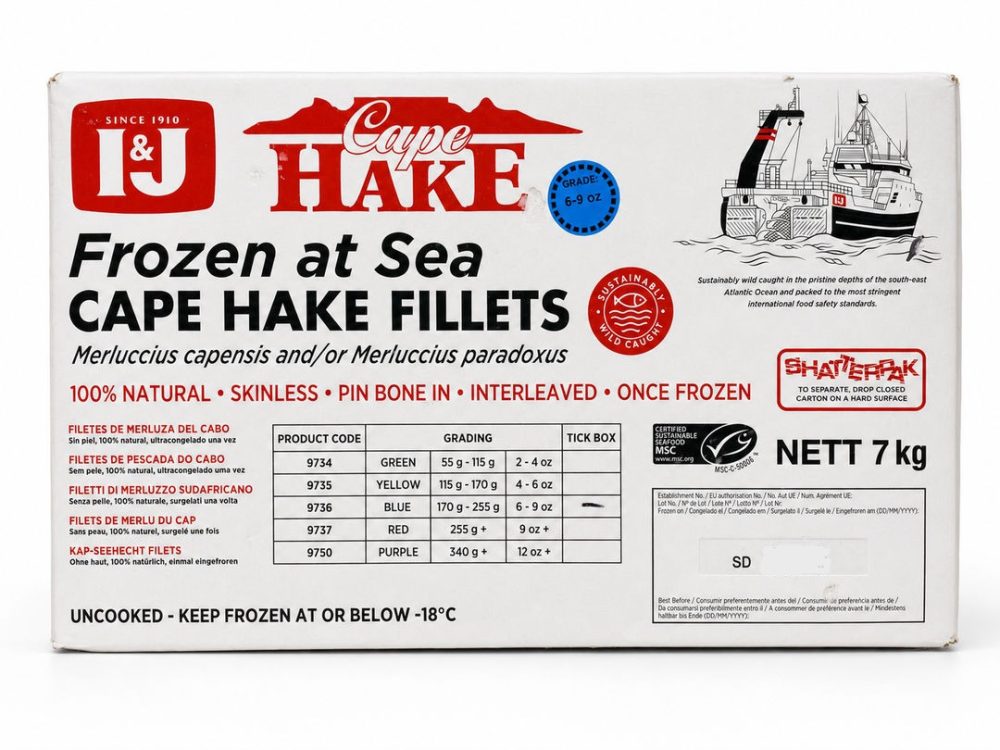FILETE PESC. 6/9 OZ Az. I&J (cx.2X7KG)