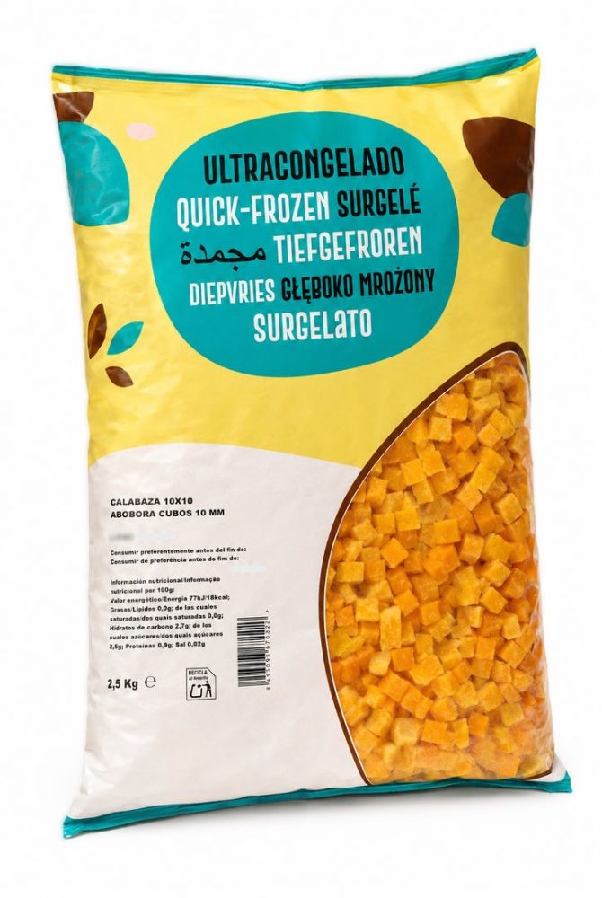 ABOBORA CUBOS SC. 2.5KG