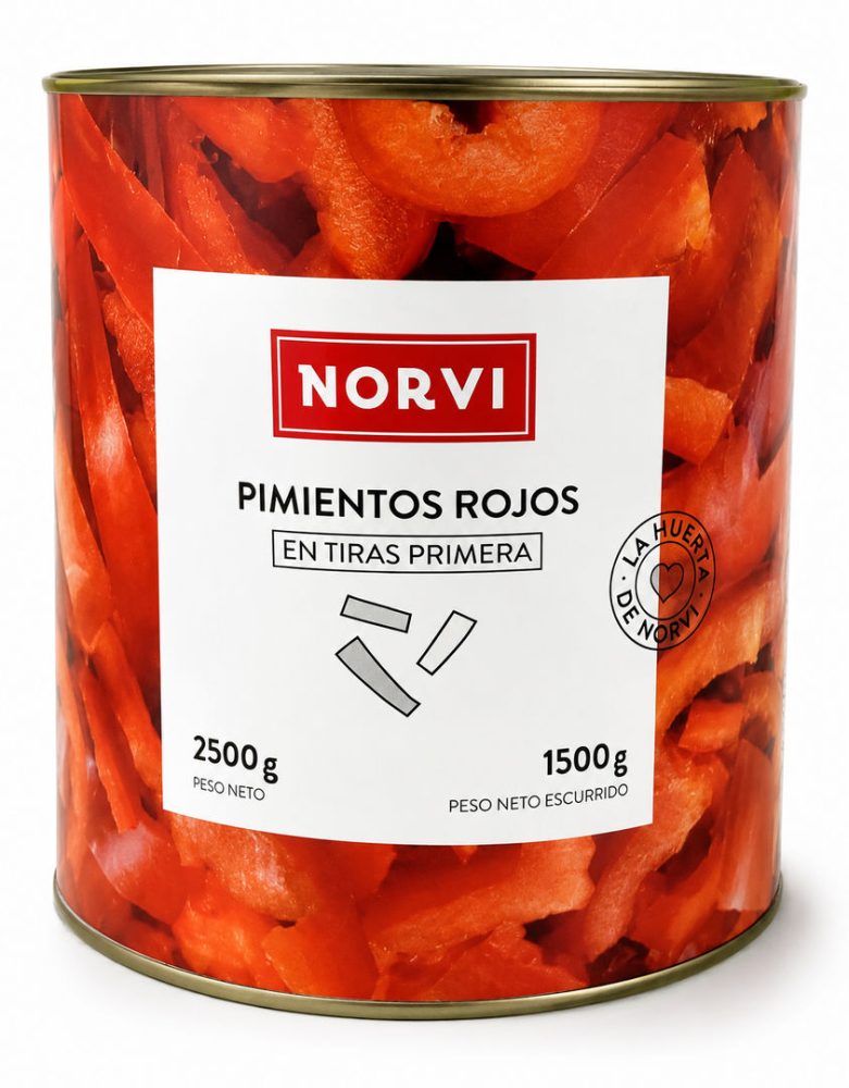 PIMENTO VERMELHO TIRAS 6X2.5KG