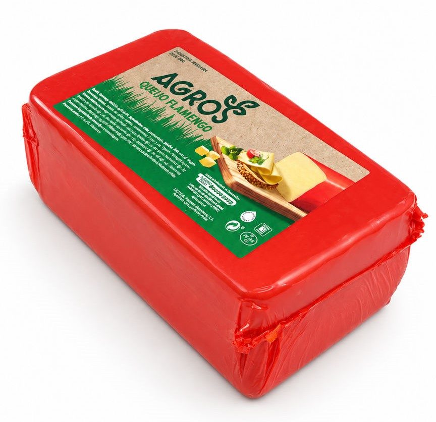 QUEIJO BARRA (CX 5x (+-)2,2KG AGROS
