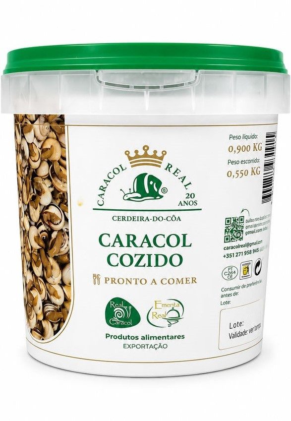 CARACOIS COZIDOS (cx.6x1kg)