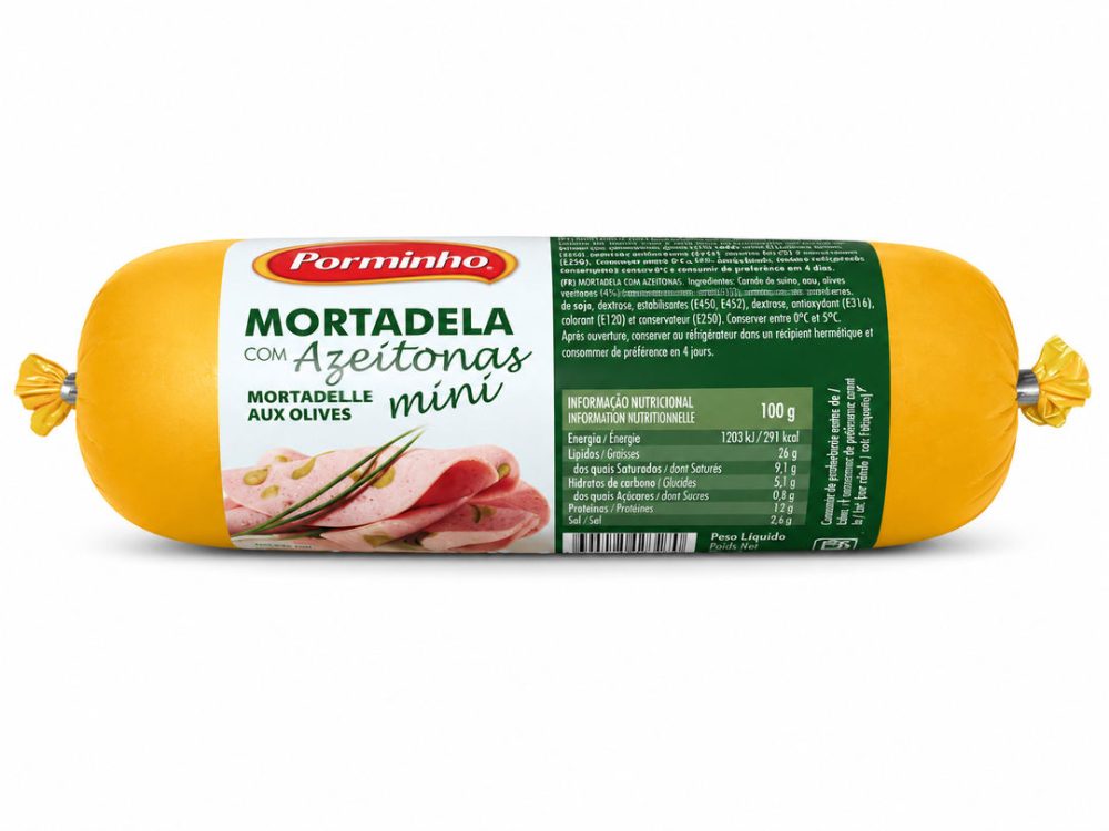 MORTADELA MINI C/AZ. 10X350GR *PORMINHO*
