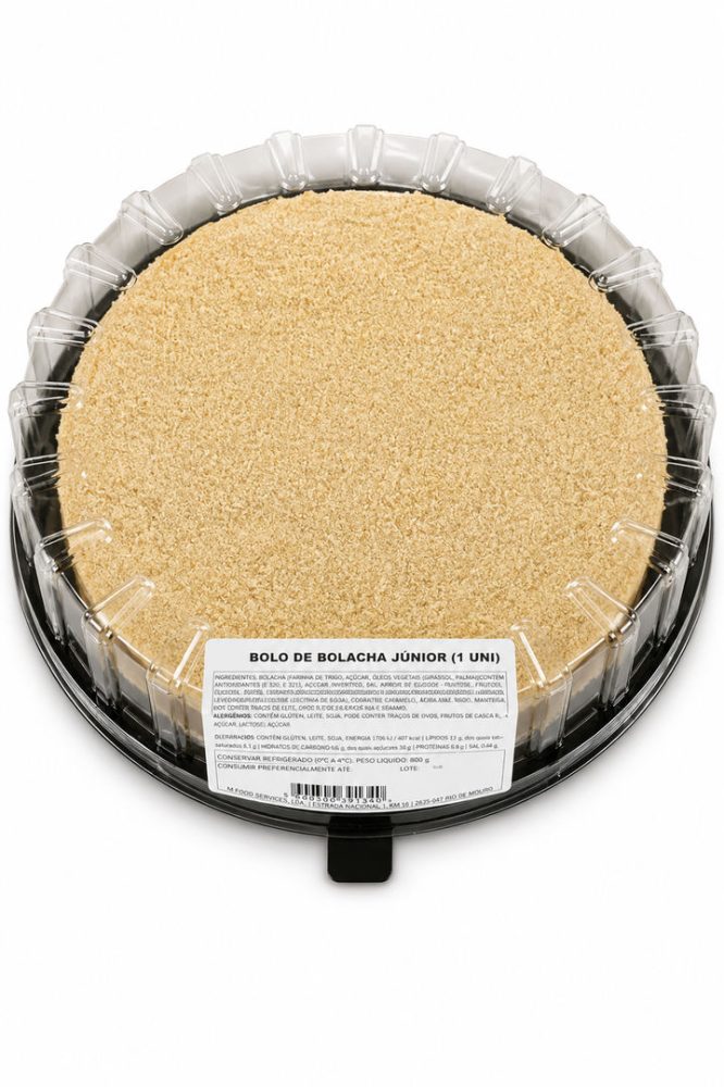BOLO DE BOLACHA (cx.1un X 1.1kg)
