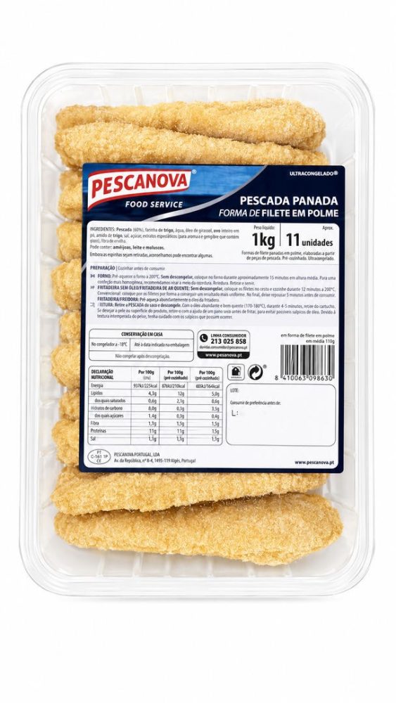 FILETE PANADO T/CASEIRO (cx.6x1kg) PESCANOVA