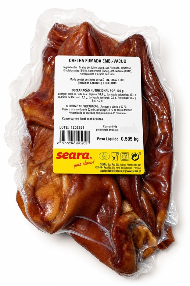 ORELHA FUMADA 2X2 (cx.4kg) SEARA